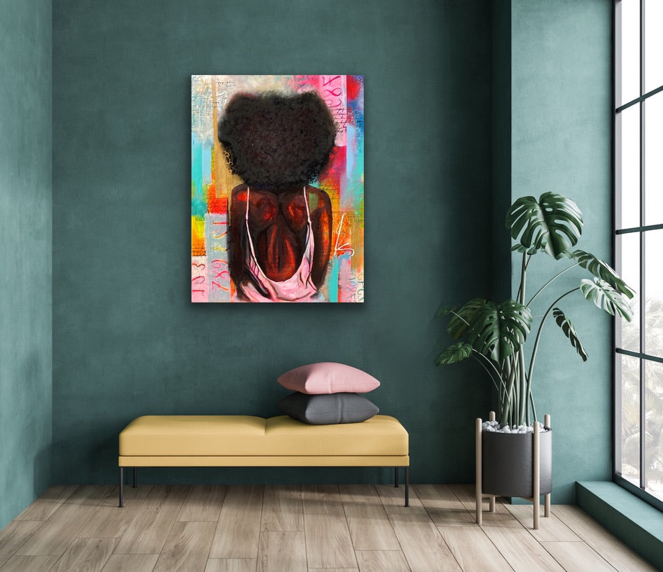 Leaving Lo Debar (original artwork)