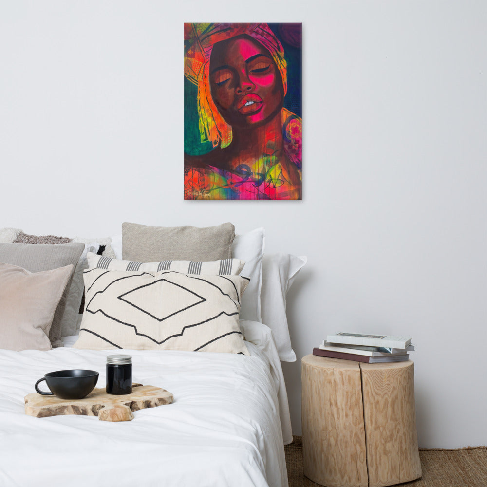 "ASÉ" Canvas Print