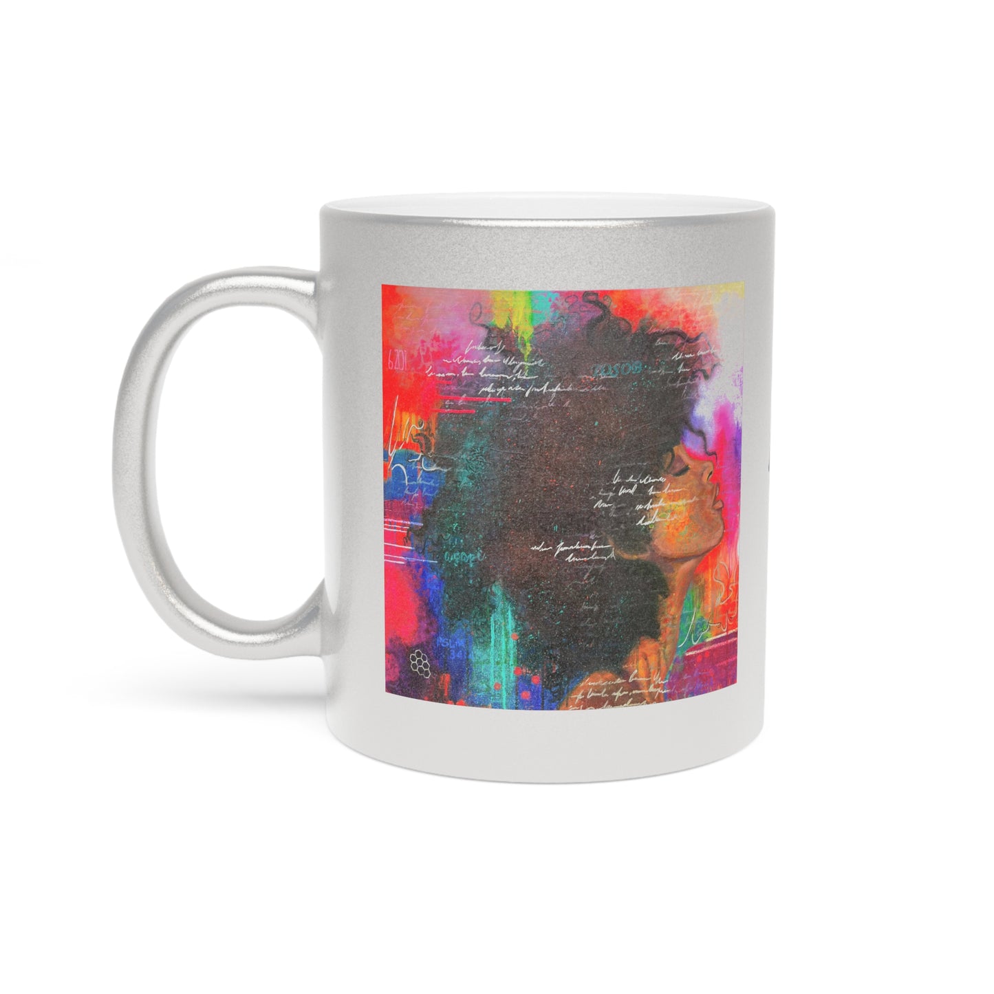 Moments of Clarity Metallic Mug (Silver)