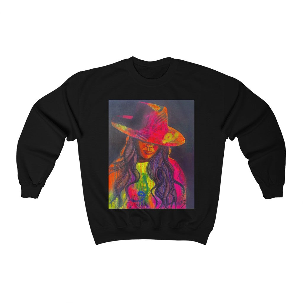 "MYSTIC" Unisex Crewneck Sweatshirt (original background)