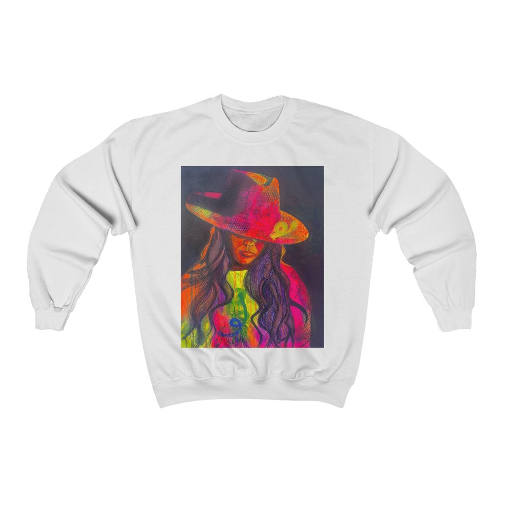 "MYSTIC" Unisex Crewneck Sweatshirt (original background)