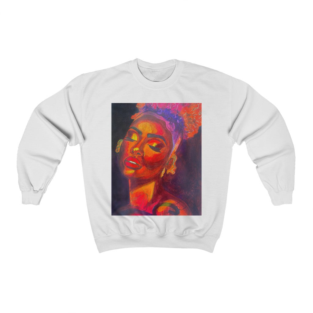 "AFFIRMED" Unisex Crewneck Sweatshirt (original background)