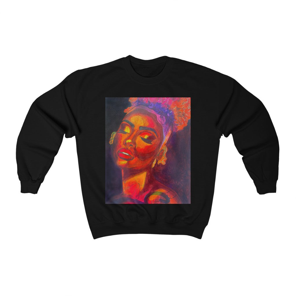 "AFFIRMED" Unisex Crewneck Sweatshirt (original background)